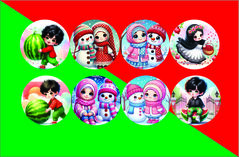 فرفره طرح یلدا دخترانه